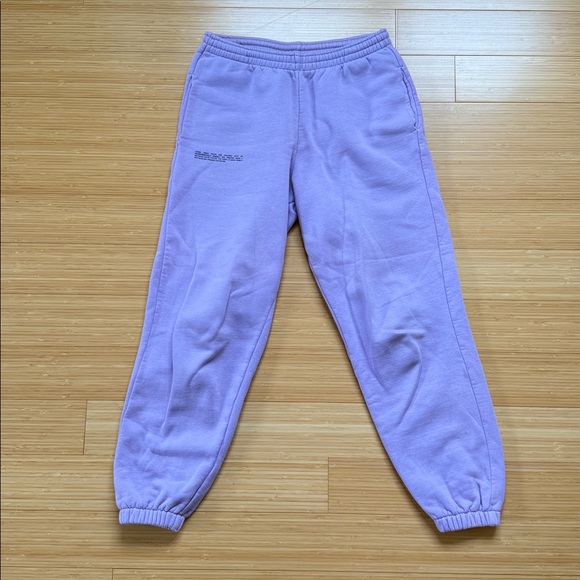 Pangaia heavyweight recycled cotton set in Orchid Purple, size M/S - Picture 10 of 15